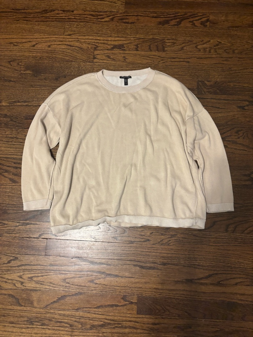 Eileen Fisher Beige Longsleeve Basic